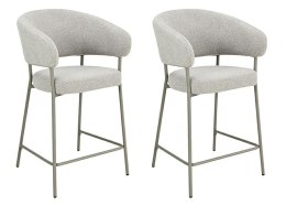 2 krzesła barowe ELARA cappuccino