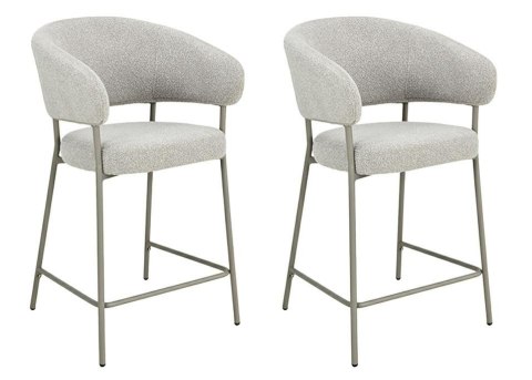 2 krzesła barowe ELARA cappuccino