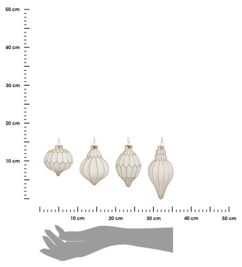 Bombki choinkowe Ornament 12 szt