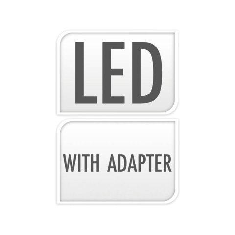 Kominek elektryczny LED 41x35 cm Metalowy kominek wolnostojący, wyposażony w światło LED imitujące prawdziwe płomienie, zasilany