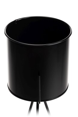 Kwietnik stojący TRIPOD 80cm czarny LOFT Wykonany z metalu, oryginalny i stabilny stojak na kwiaty lub rośliny w stylu industria