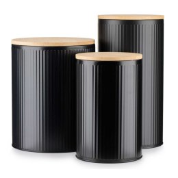 Pojemnik kuchenny z pokrywą bambus 1,7L