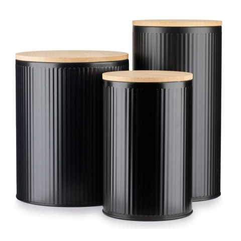 Pojemnik kuchenny z pokrywą bambus 1,7L