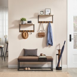 Półka ścienna z półką zestaw 2 szt.