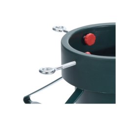 Stojak na choinkę zielony duży 2,8 L Stojak choinkowy na 4 metalowych nogach z pojemnikiem na wodę o pojemności 2,8L, w kolorze 