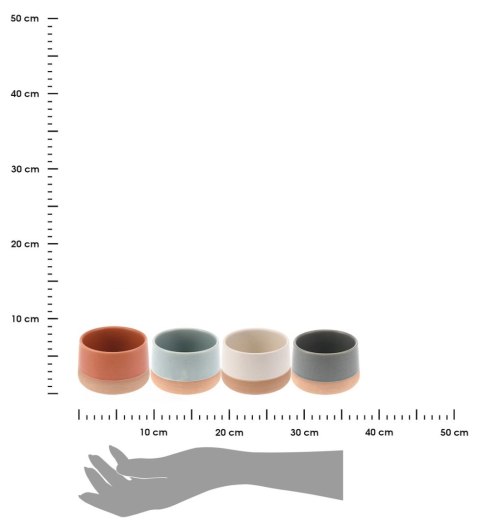 Zestaw misek kamionkowych do serwowania 4 szt