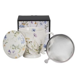 Kubek na stopce z zaparzaczem MELODY 510 ml