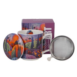 Kubek z zaparzaczem BUBBLY HILLS 450 ml