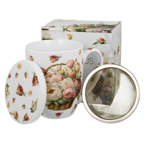 Kubek z zaparzaczem PIWONIE 350 ml