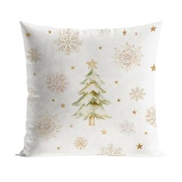 Poszewka CHOINKI ZIMOWA OPOWIEŚĆ 40x40 cm Biała