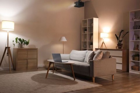 Projektor PK32 1100 lm LED/ 4K UHD/ HDR/ 30 000 h/ ToF auto-focus & keystone/ 4,6 ms/ głośniki 2×5 W