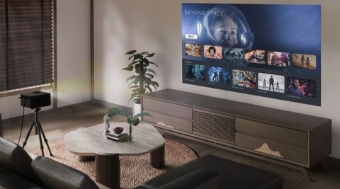 Projektor PK32 1100 lm LED/ 4K UHD/ HDR/ 30 000 h/ ToF auto-focus & keystone/ 4,6 ms/ głośniki 2×5 W