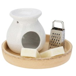 Kominek do wosku zapachowego - biały