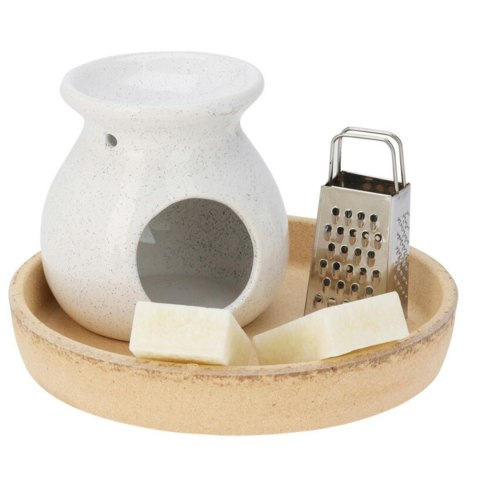 Kominek do wosku zapachowego - biały