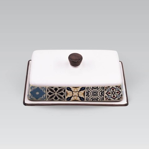 CERAMICZNA MASELNICZKA MASELNICA NA MASŁO MAESTRO HOLIDAY IN PORTO MR-20005-45