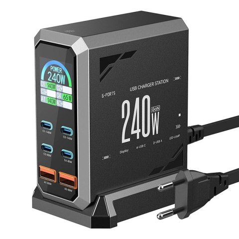 Ładowarka sieciowa BLITZWOLF BW-S31 240W 4xUSB-C+2xUSB-A