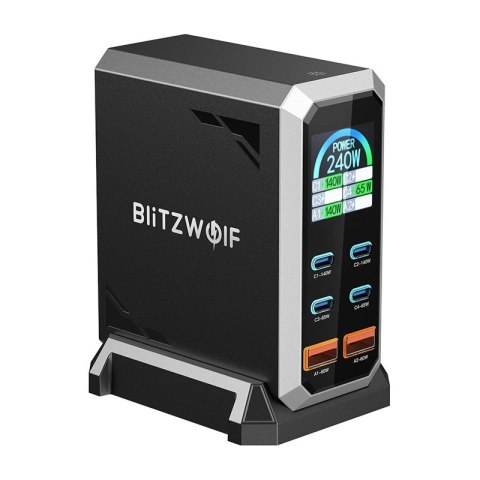 Ładowarka sieciowa BLITZWOLF BW-S31 240W 4xUSB-C+2xUSB-A