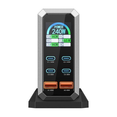 Ładowarka sieciowa BLITZWOLF BW-S31 240W 4xUSB-C+2xUSB-A