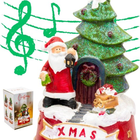 DEKORACJA ŚWIĄTECZNA GRAJĄCA MIKOŁAJ