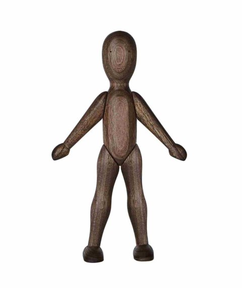 LALA Drewniana Lalka Orzechowa ze Spodniami