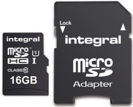 Karta pamięci INTEGRAL 16 GB Adapter