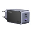 Ładowarka sieciowa UGREEN Nexode S 65W USB-A+2xUSB-C (szara)