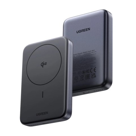 Powerbank UGREEN PB761 10000mAh Qi2 30W (czarny)
