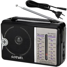 Radio FM przenośne zasilane bateryjnie lub sieciowo