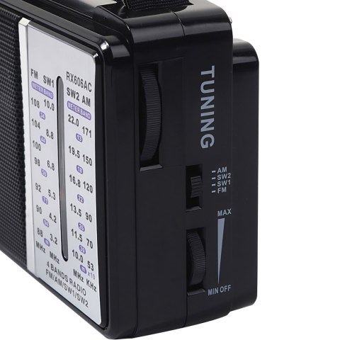 Radio FM przenośne zasilane bateryjnie lub sieciowo