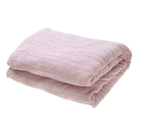 Super miękki koc elektryczny nakładany z pilotem AD 7443