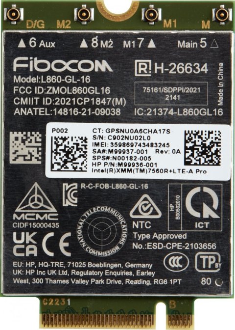 Karta sieciowa przewodowa HP 7P993AA