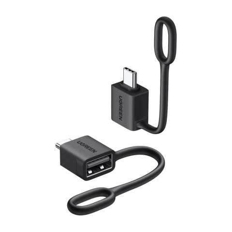 Adapter USB-C do USB-A Ugreen LS503, 2 sztuki (biały)