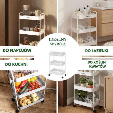 REGAŁ BAREK MOBILNY WIELOFUNKCYJNY KINGHOFF KH-1942