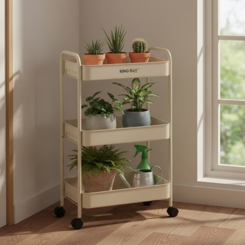 REGAŁ BAREK MOBILNY WIELOFUNKCYJNY KINGHOFF KH-1943