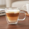SZKLANKA TERMICZNA 180ml Z PODWÓJNĄ SCIANKĄ DO KAWY 127201