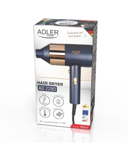 Suszarka do włosów 1800 W AD 2280