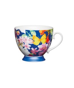 KitchenCraft Porcelanowy Kubek Motyle 400 ml
