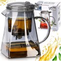 DZBANEK SZKLANY 730ml Z ZAPARZACZEM SPUSTOWYM DO HERBATY ZIÓŁ 259423