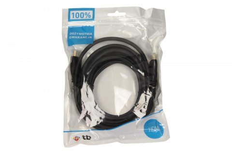 Kabel HDMI 1.4 pozłacany 5m.