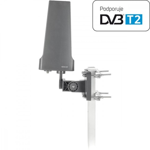 Antena zewnętrzna SDA 502 DVB-T2/T 20dB, 75 Ohm, 4G LTE