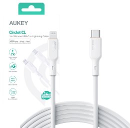 CB-SCL2 kabel Lightning - USB-C 1.8m MFi Apple USB-PD silikonowy biały