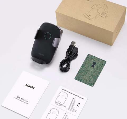 HD-C52 uchwyt ładowarka bezprzewodowa indukcyjna Qi 10W