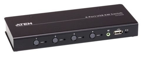 Przełącznik 4 portowy USB KM Switch CS724KM-AT