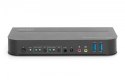 Przełącznik KVM 2 portowy, 2x HDMI IN, 1x HDMI OUT, 2x USB A, 1x Audio, 4K x 2K 60Hz, IN&OUT