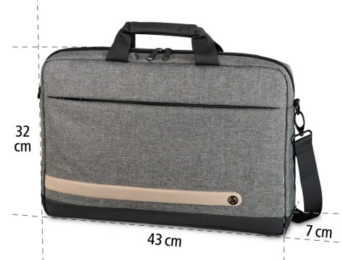 Torba do laptopa 15.6 cala terra Szara