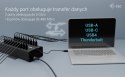 I-tec USB-C/USB-A Metal Charging + data HUB 15W per port 20x USB-C