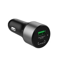 Ładowarka samochodowa Power Car Charger 63W USB-C PD 45W + USB QC 3.0 18W