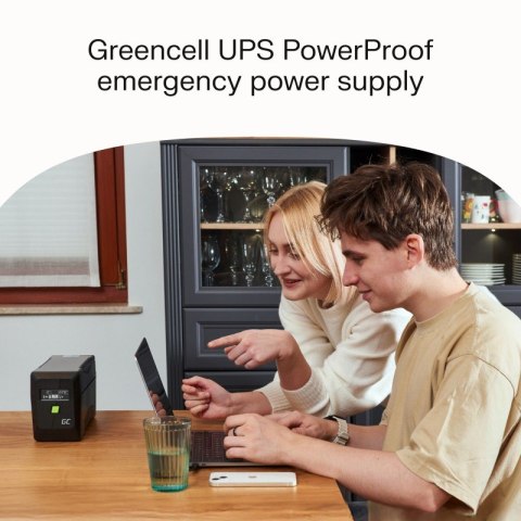 Zasilacz awaryjny UPS 1200W/2000VA modyfikowana sinusoida
