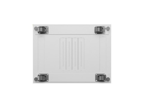 Szafa instalacyjna rack stojąca 19 cali 42U 600x800 drzwi perforowane LCD szara (Flat pack)