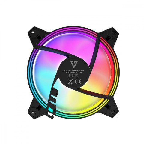 Wentylator ARGB Reverse 120x120x25 czarny